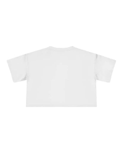 Cropped T-Shirt Donna – Maglietta 100% Cotone Made in Italy