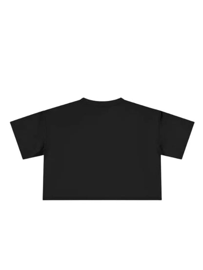 Cropped T-Shirt Donna – Maglietta 100% Cotone Made in Italy