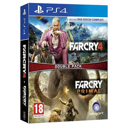Far Cry Primal / Far Cry 4 - Double Pack Ps4 Gioco Italiano Nuovo PlayStation 4
