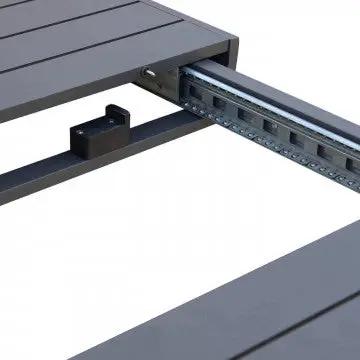 Tavolo Houston allungabile in alluminio  225/300 x 100