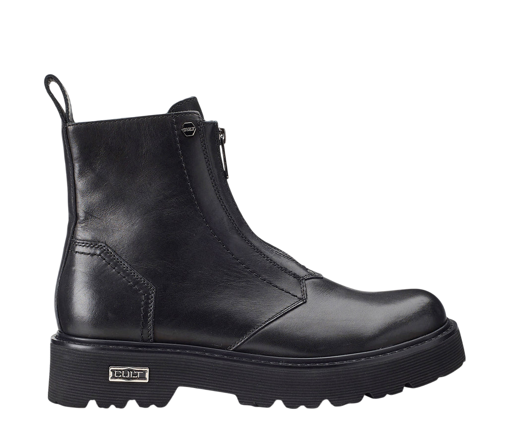 Cult Slash CLM431300 Stivaletto Pelle Nero Uomo