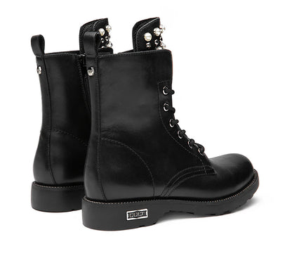 Cult Stivaletti Donna Zeppelin 4597 CLW459700 Black – Pelle Premium, Platform Urban, Stile Iconico