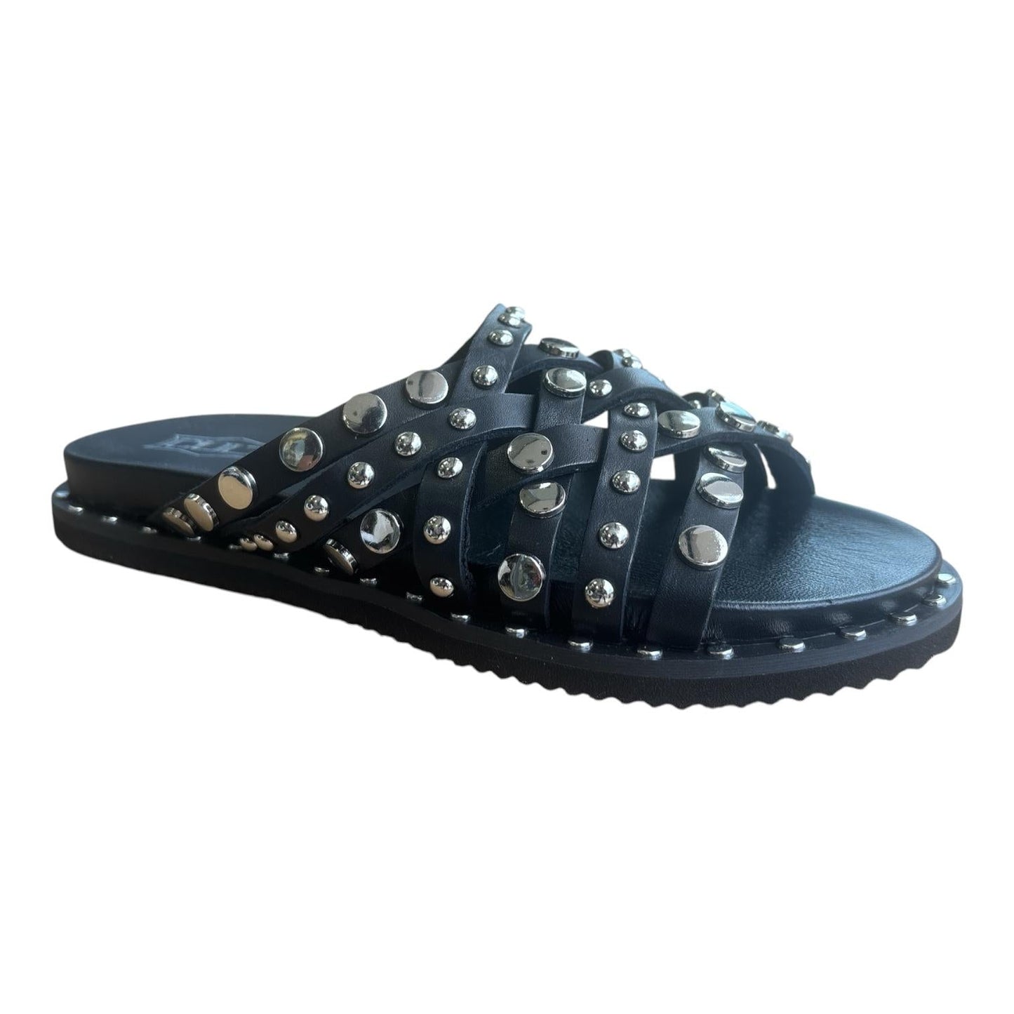 Cult Roshelle 4275 Sandalo Basso Donna Nero Borchie - CLW427503