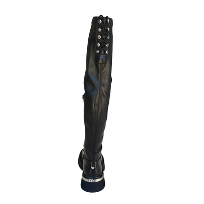 Cult Stivali Alti Donna Babe 4367 CLW436700 Nero Pelle Allacciatura