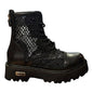 Cult Women's Leather Mesh Pearl Boot CLW469600 Black SS26