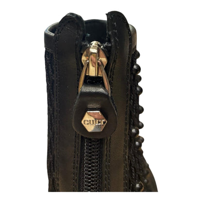 Cult Stivale Donna Pelle Rete Perle CLW469600 Nero PE26