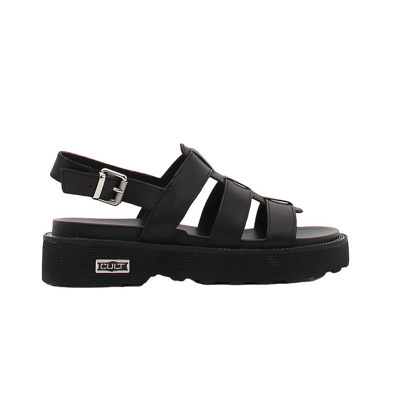 Cult sandalo da donno in pelle Ziggy 3137 nero