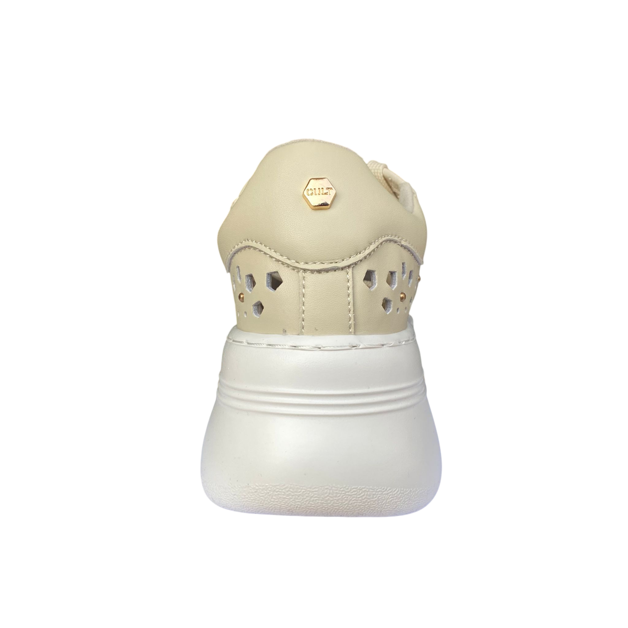 Cult Sneakers Donna Zeppa Pearl 4425 Beige - CLW442501