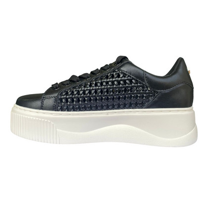 Cult scarpa sneakers con zeppa da donna Perry 4237 nero