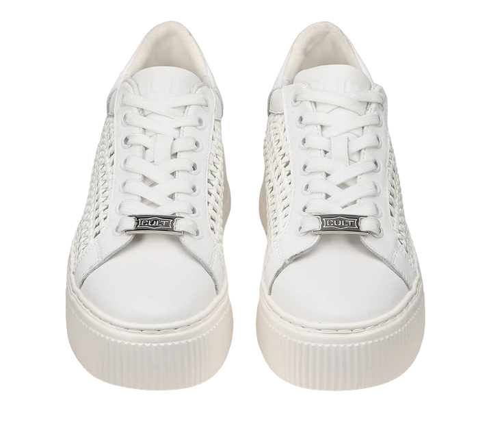 Cult scarpa sneakers da donna in pelle  Perry 4237 bianco