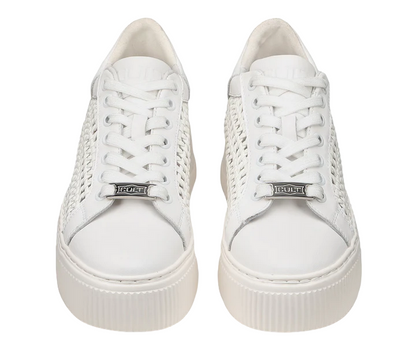 Cult scarpa sneakers da donna in pelle  Perry 4237 bianco