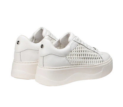 Cult scarpa sneakers da donna in pelle  Perry 4237 bianco