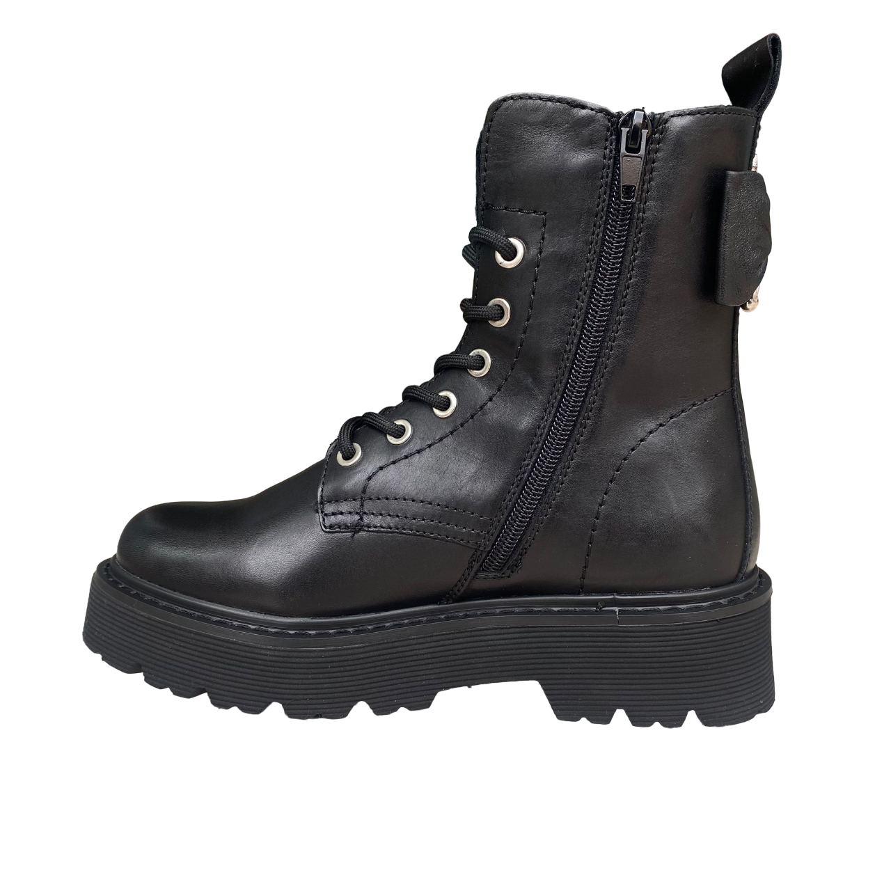 Cult Slash 4349 Stivaletto Anfibio Donna Nero