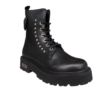 Cult Slash 4349 Stivaletto Anfibio Donna Nero