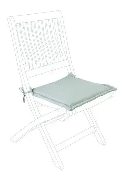 Multifunktionskissen aus wasserabweisendem Polyester 42x42x4h – Verschiedene Farben