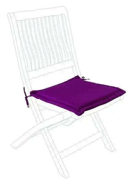 Multifunktionskissen aus wasserabweisendem Polyester 42x42x4h – Verschiedene Farben