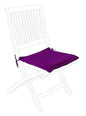 Multi-purpose water-repellent polyester cushion 42x42x4h - Various colors