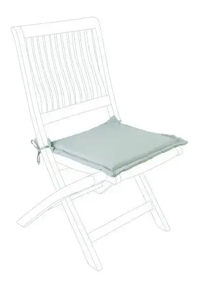 Multifunktionskissen aus wasserabweisendem Polyester 42x42x4h – Verschiedene Farben