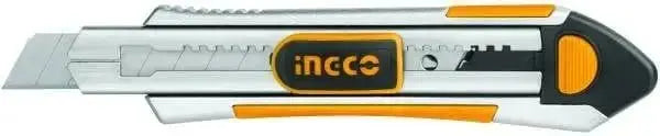 Cutter alluminio con 6 lame 18x100mm ingco