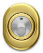 Defender Monolith Magnetic H.25 with Polished Brass Tear-Resistant Trim and 3 Keys