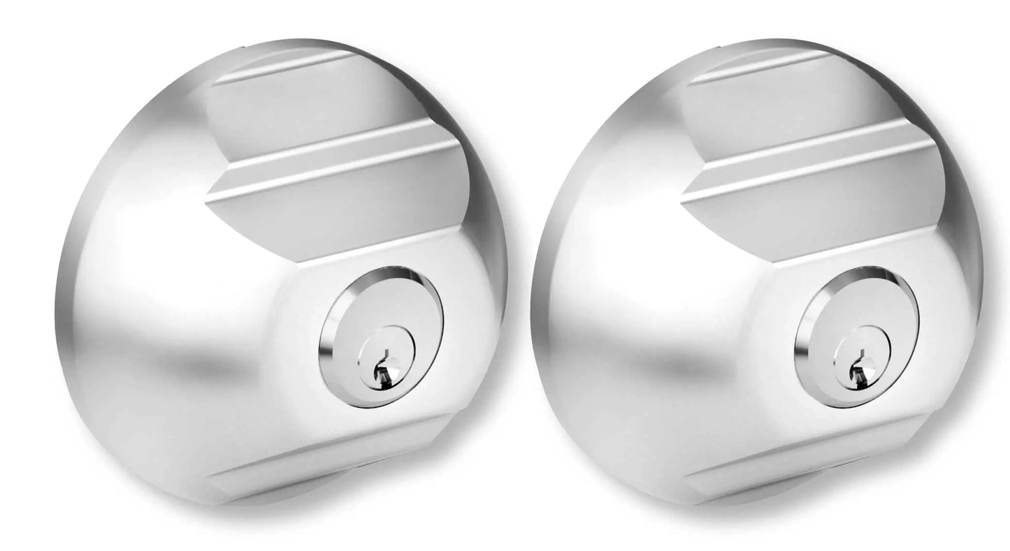 Sicherheitsriegel Cam Lock Zylinder Van-Riegelschloss aus grauem Aluminium