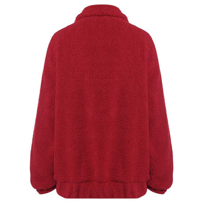 Giubbotto soft donna in cotone e lana