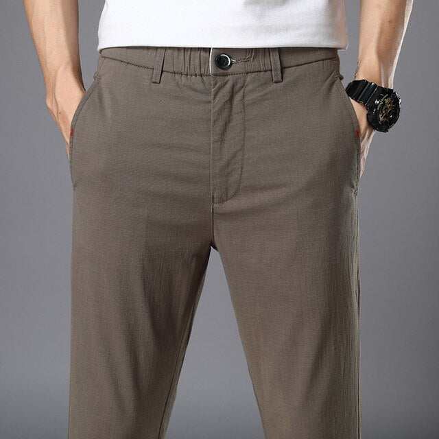 Pantaloni uomo slim fit summer