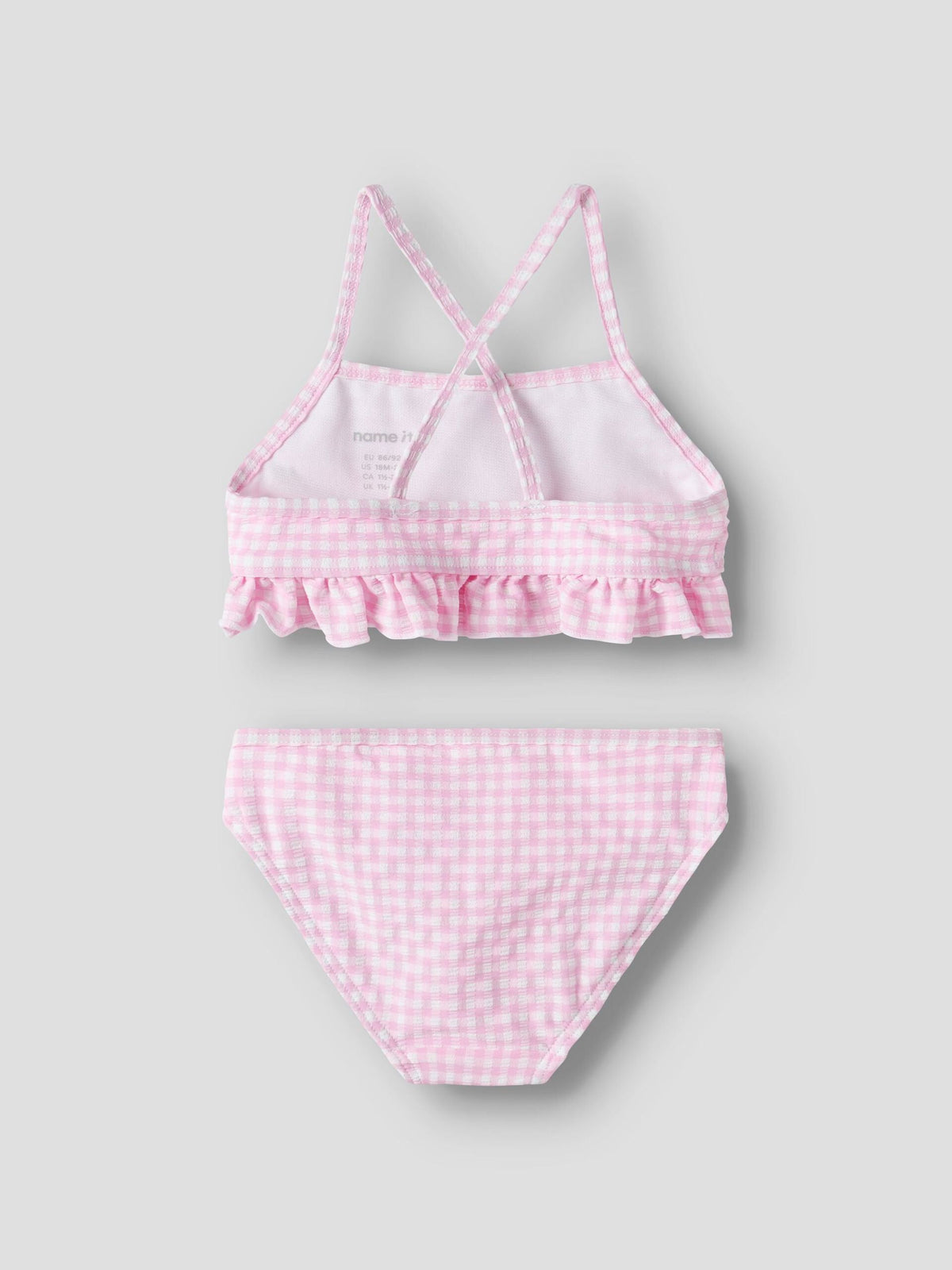 name it Bikini Bimba NMFZAMMER 13239670 Rosa - Costume Due Pezzi Mare PE26