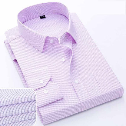 Camicia Casual da Uomo a Maniche Lunghe in Cotone – Comfort e Stile per Ogni Occasione