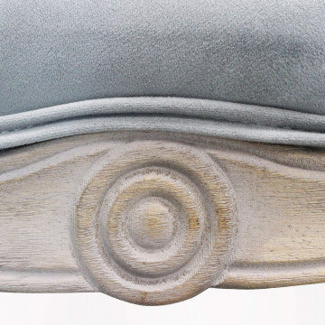 Divano elegante con capitonné in tessuto di lusso