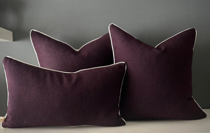 Plum copricuscino