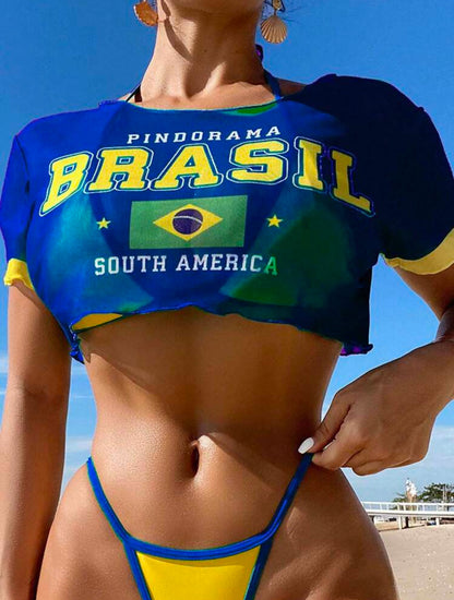 Set Bikini Carnaval Cropped