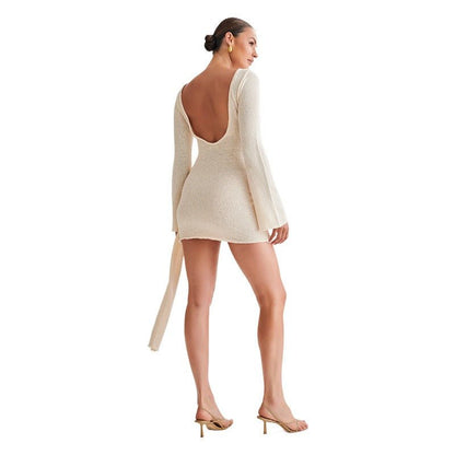 Vestito elegante lavorato a maglia