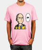 Men's anime T-shirt, funny T-shirt, men's black T-shirt