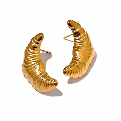 Croissant Earrings
