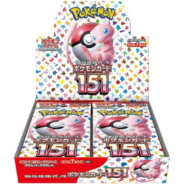 Pokémon – Karmesin & Purpur Erweiterung 151 Display (20 Booster) JAP