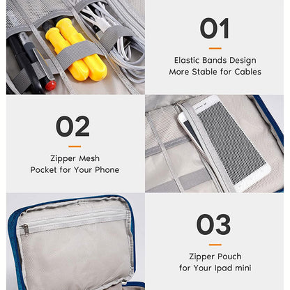 Organizer impermeabile per cavi e accessori