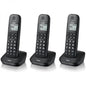 BRONDI DIGITAL CORDLESS PHONES GALA TRIO GREY HANDSET OFFICE HOME HOTEL