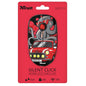 Trust Optical Mouse Sketch Silent Click Silent Wireless USB Cordless Red