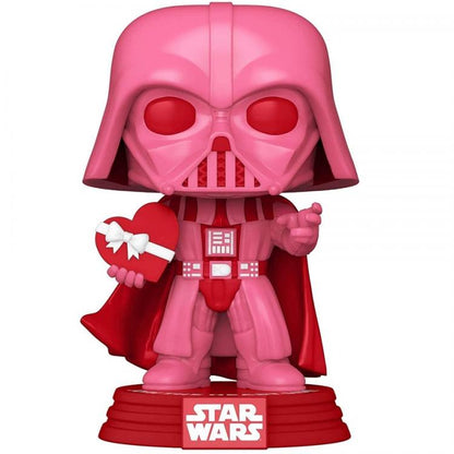 Funko Pop! Star Wars Valentines - Darth Vader (417) Vinyl Pink Bobble-Head Rosa
