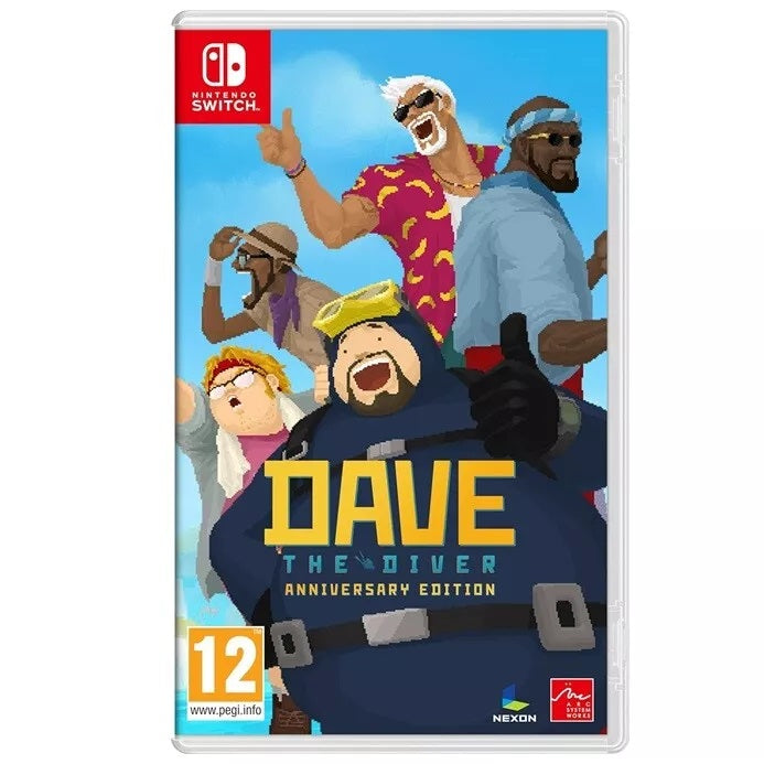 DAVE THE DIVER ANNIVERSARY EDITION NINTENDO SWITCH VIDEOSPIEL MULTILINGUAL NEU