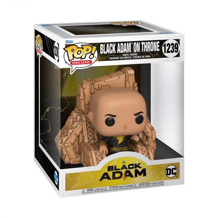 Funko Pop! Deluxe Black Adam - Black Adam On Throne (1239) DC Vinyl Figur