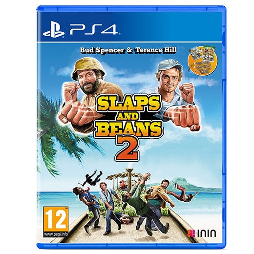 Slaps And Beans 2 PS4 Spiel Bud Spencer und Terence Hill Italienisches Spiel EU Neu