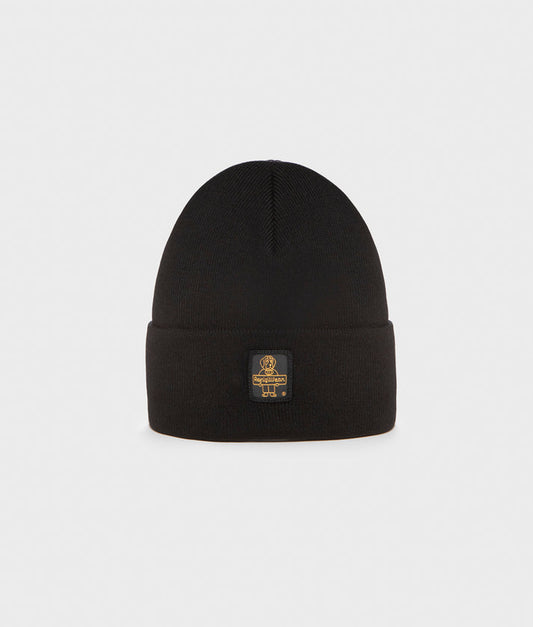 RefrigiWear Clark Hat B31908 MA9083 G0600 Unisex Nero - Berretto in Maglia