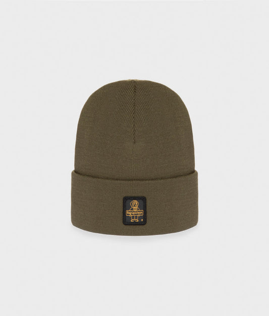 RefrigiWear Clark Hat B31908 MA9083 E03031 Unisex Verde - Berretto in Maglia