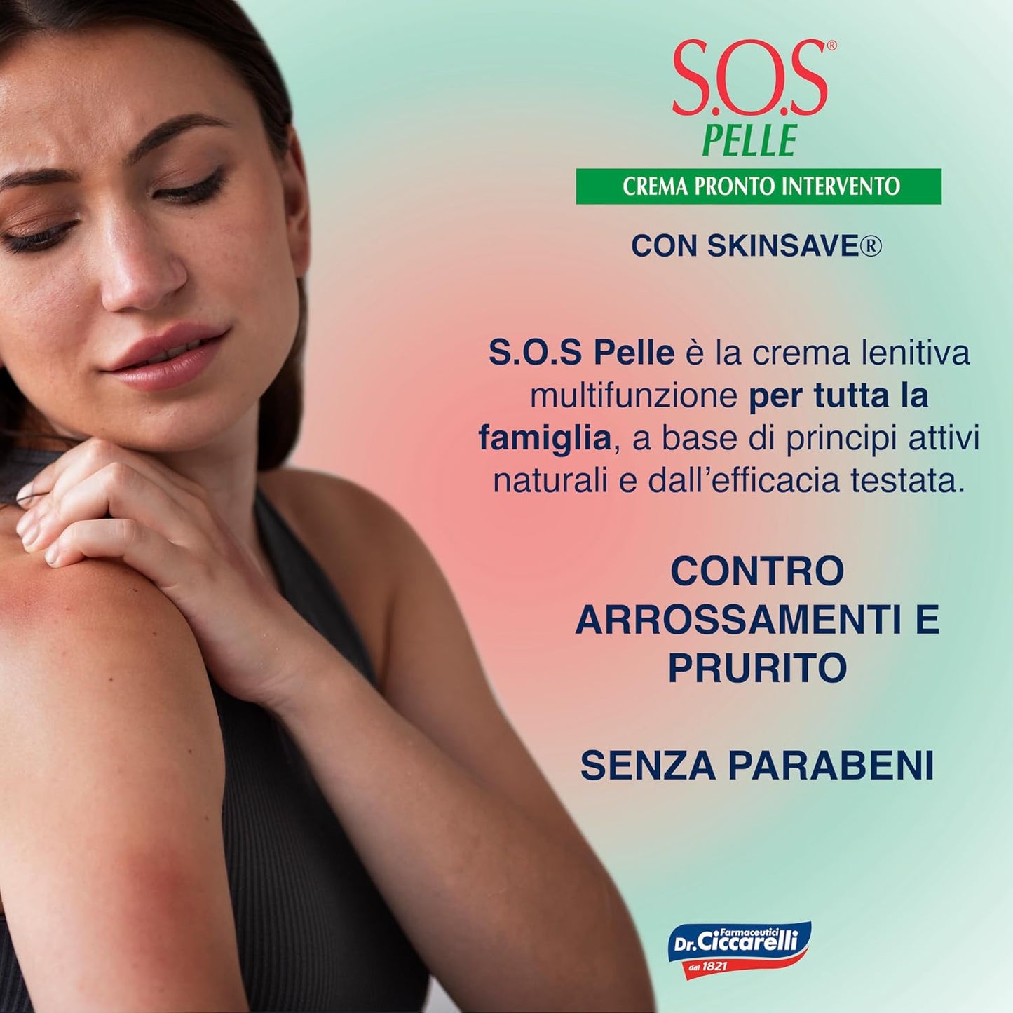 S.O.S Dr. Ciccarelli Pronto Intervento Creme 25ml Made in Italy Dermatologisch