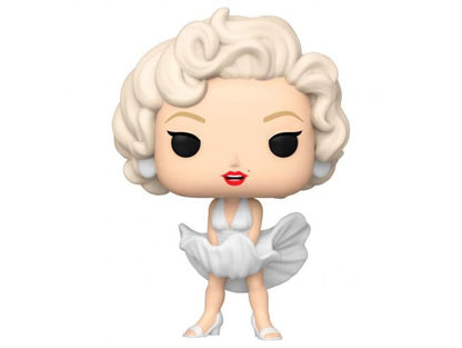 Funko Pop Icons - (24) Marilyn Monroe mit weißem Kleid Vinyl-Statue 9 cm