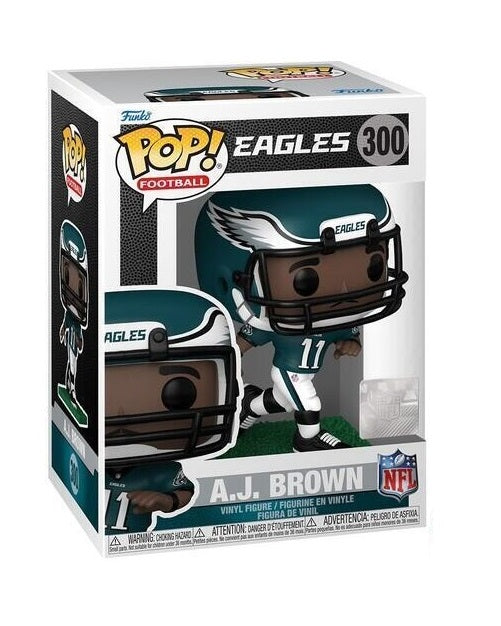 Funko Pop! Football – NFL Eagles (300) A.J. Brown – Vinyl Figur 9cm