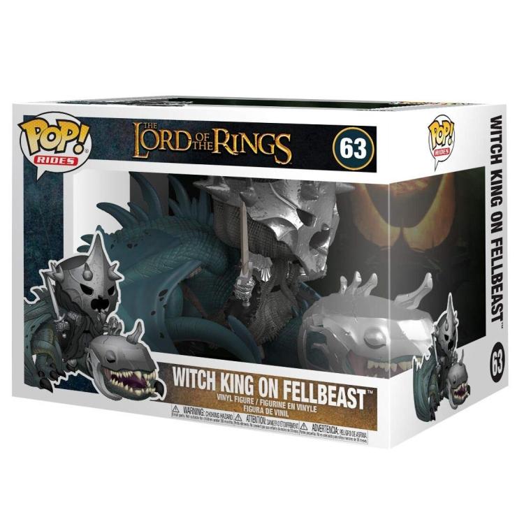 Funko Pop Rides! Der Herr der Ringe – (63) Hexenkönig auf geflügeltem Biest Vinyl-Figur