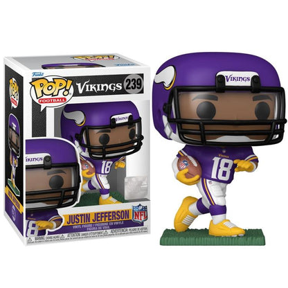 Funko Pop! Football NFL – Vikings (239) Justin Jefferson American Football Spieler Vinyl
